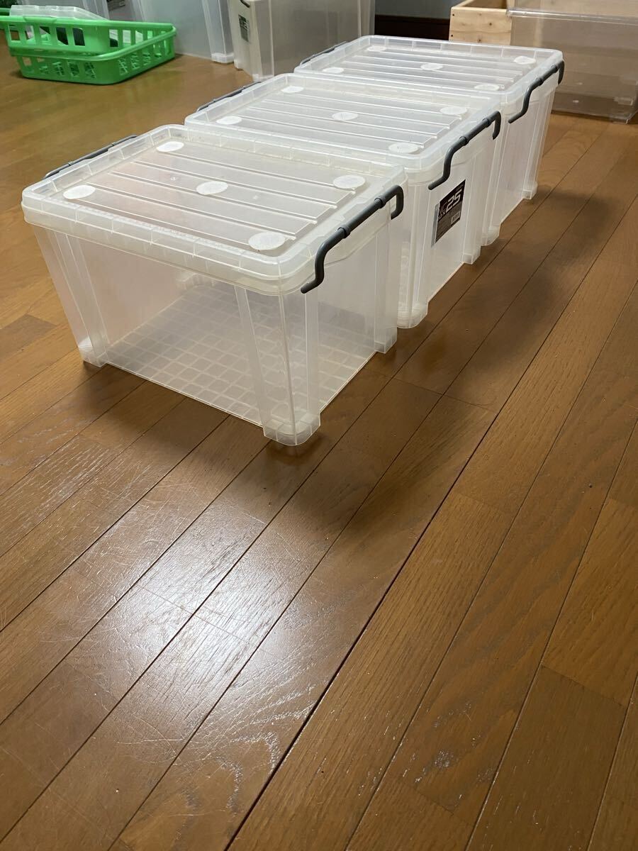 コンテナBOX 3個 中古 ①_画像2