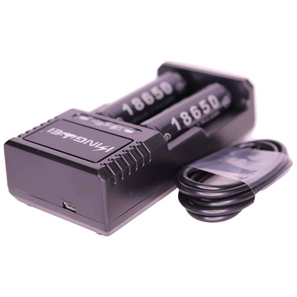 ハンディライト 懐中電灯 LED ライト 強力 防災 散歩 電池 バッテリー USB充電 かいちゅうでんとう 作業灯 18650 ２ハンディ セット 01_画像3