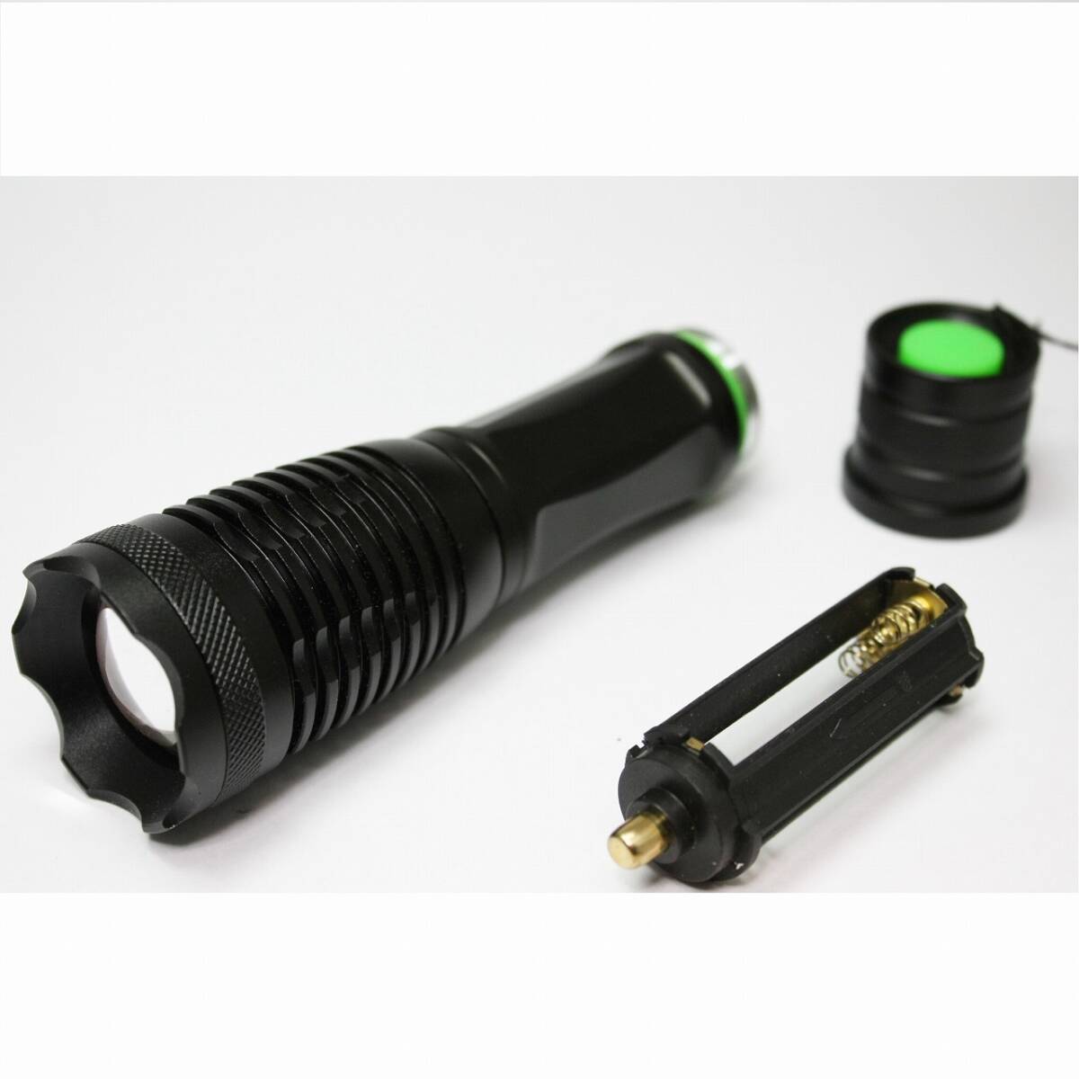 ハンディライト 懐中電灯 LED ライト 強力 防災 散歩 電池 バッテリー USB充電 かいちゅうでんとう 作業灯 18650 最新ハンディ 単品 02_画像3