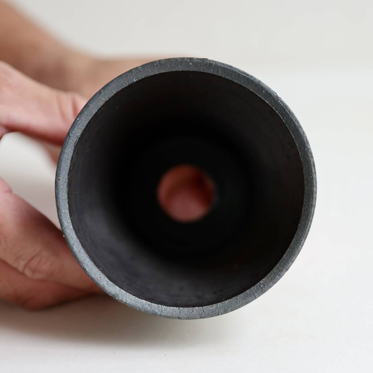 Invisible ink / MUD N DUST THE CUP “BONE” SMOKE AND DUSK EXTRA SMALL XS / invisibleink インビジブルインク 鉢 植木鉢 ポット_画像7