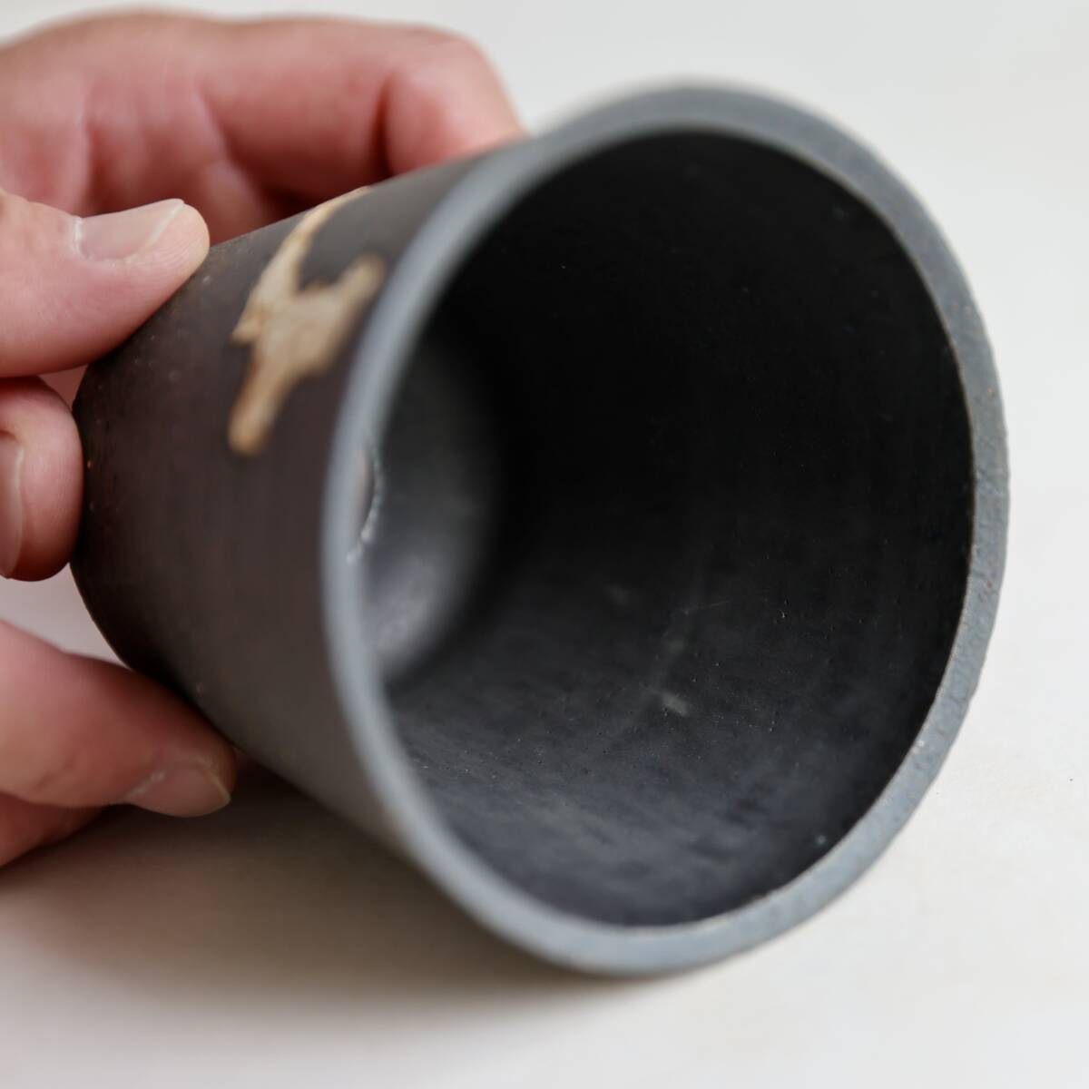 Invisible ink / MUD N DUST THE CUP “BONE” SMOKE AND DUSK EXTRA SMALL XS / invisibleink インビジブルインク 鉢 植木鉢 ポット_画像9