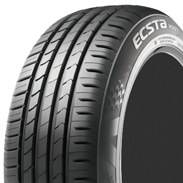 送料無料 165/50R16 75V KUMHO ECSTA HS51 25年製 正規品 新品 サマータイヤ 4本セット 【在庫限り】_画像2