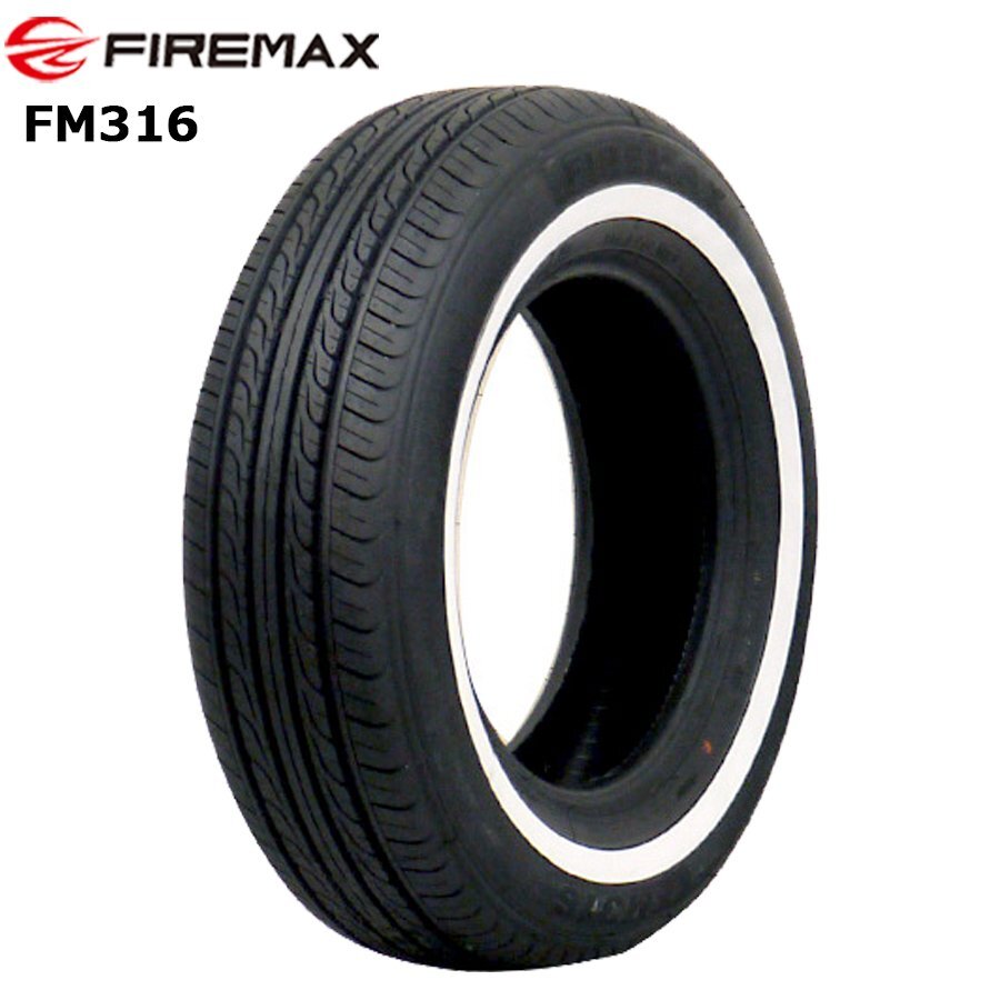 送料無料 195/65R15 91H WW FIREMAX FM316 24年製 ホワイトリボン 新品 サマータイヤ 1本価格 【セール品】_画像1