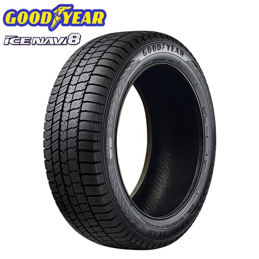 送料無料 165/70R14 81Q GOODYEAR グッドイヤー ICE NAVI8 23年製 正規品 新品 スタッドレスタイヤ 1本価格 ■_画像1