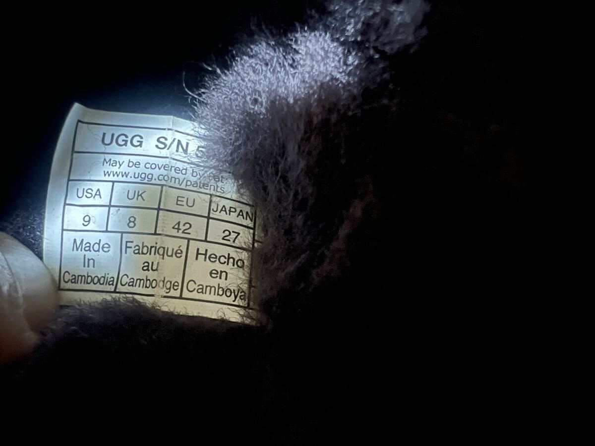 UGG туфли без застежки UGG мутон шоколад серый сандалии салон надеть обувь tas man мокасины Ascot 