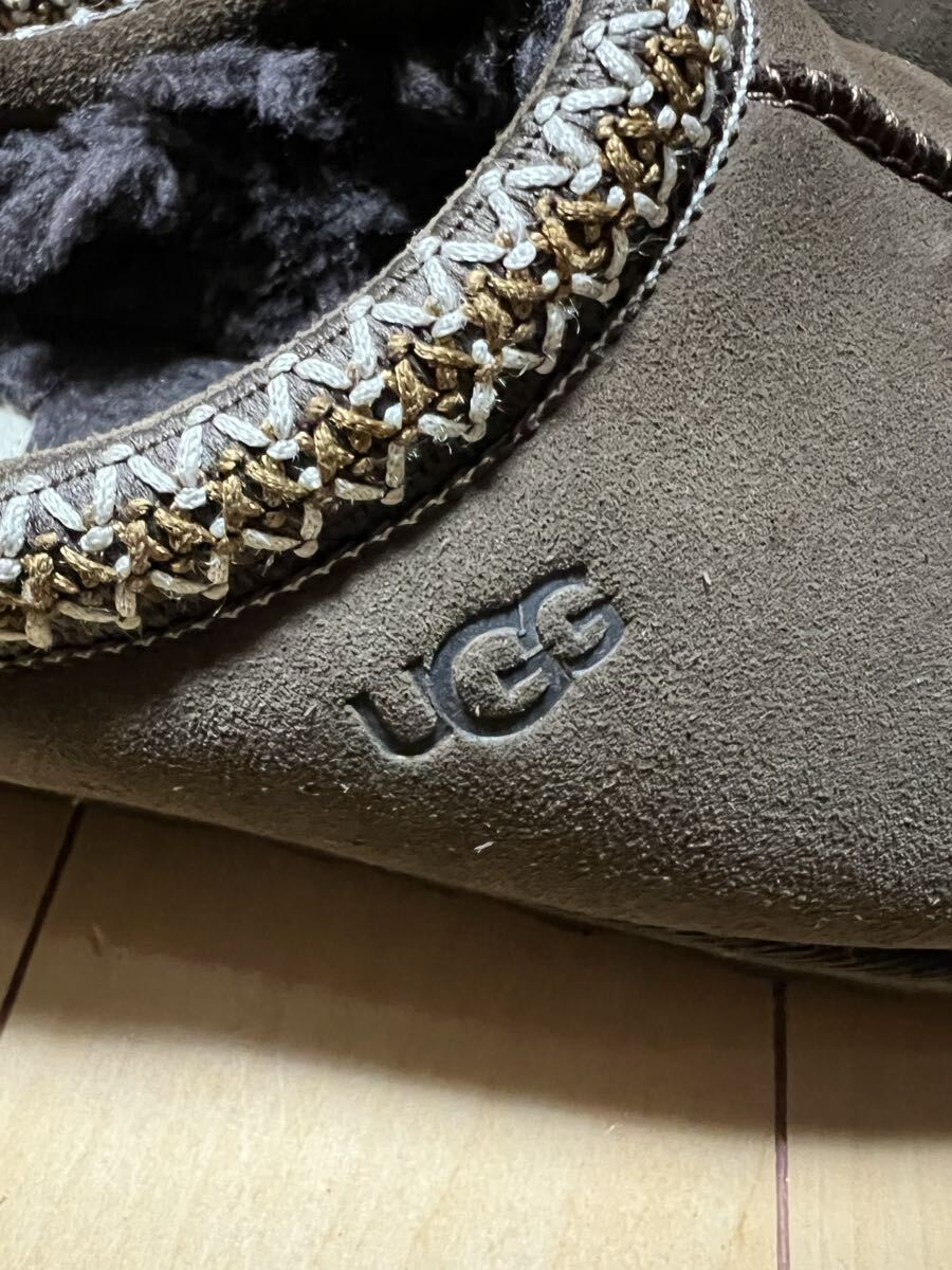 UGG туфли без застежки UGG мутон шоколад серый сандалии салон надеть обувь tas man мокасины Ascot 