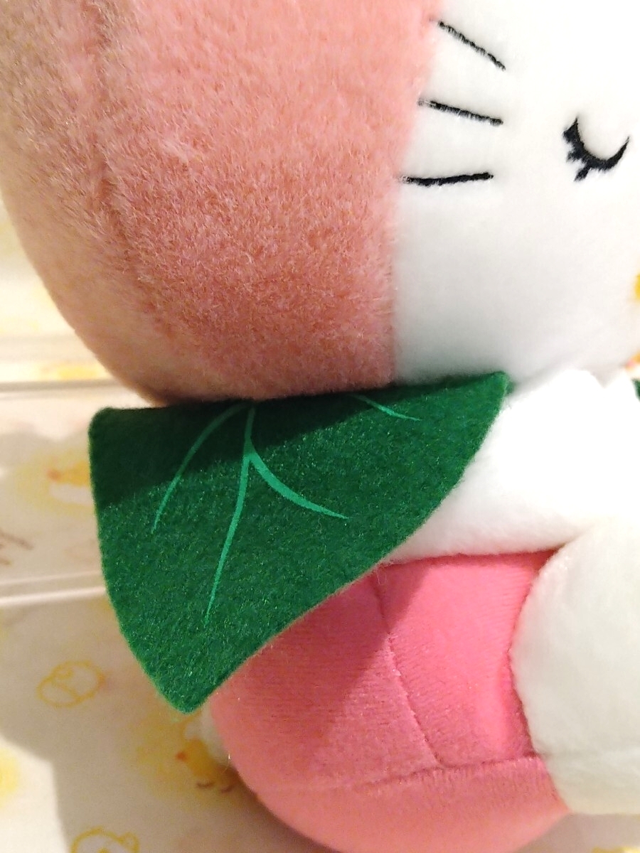 激レア　キティ　岡山限定　桃太郎バージョン　ぬいぐるみ　2006年　タグ付き未使用品_画像5