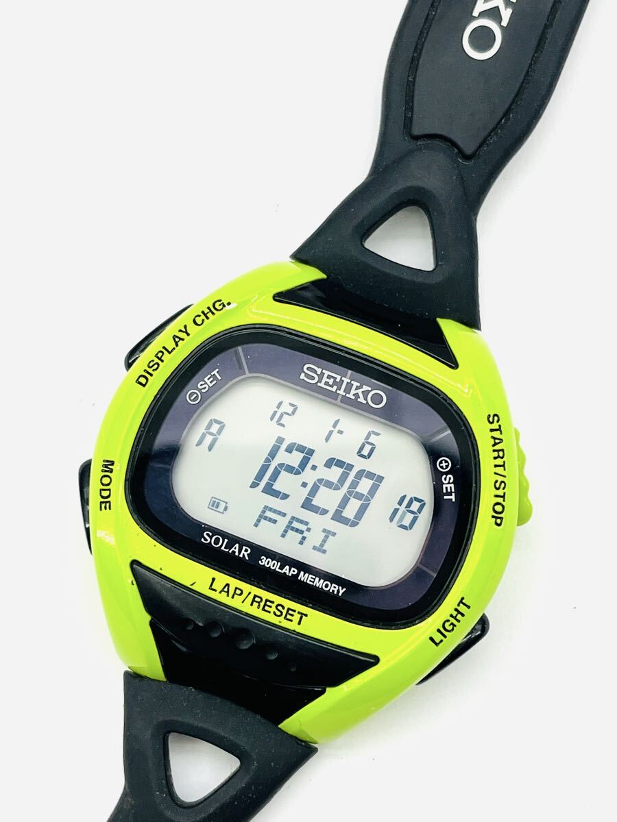  ◎1円◎ 美品 SEIKO セイコー デジタル S680-00A0 ソーラー腕時計 メンズ カレンダー★同梱不可co_画像4