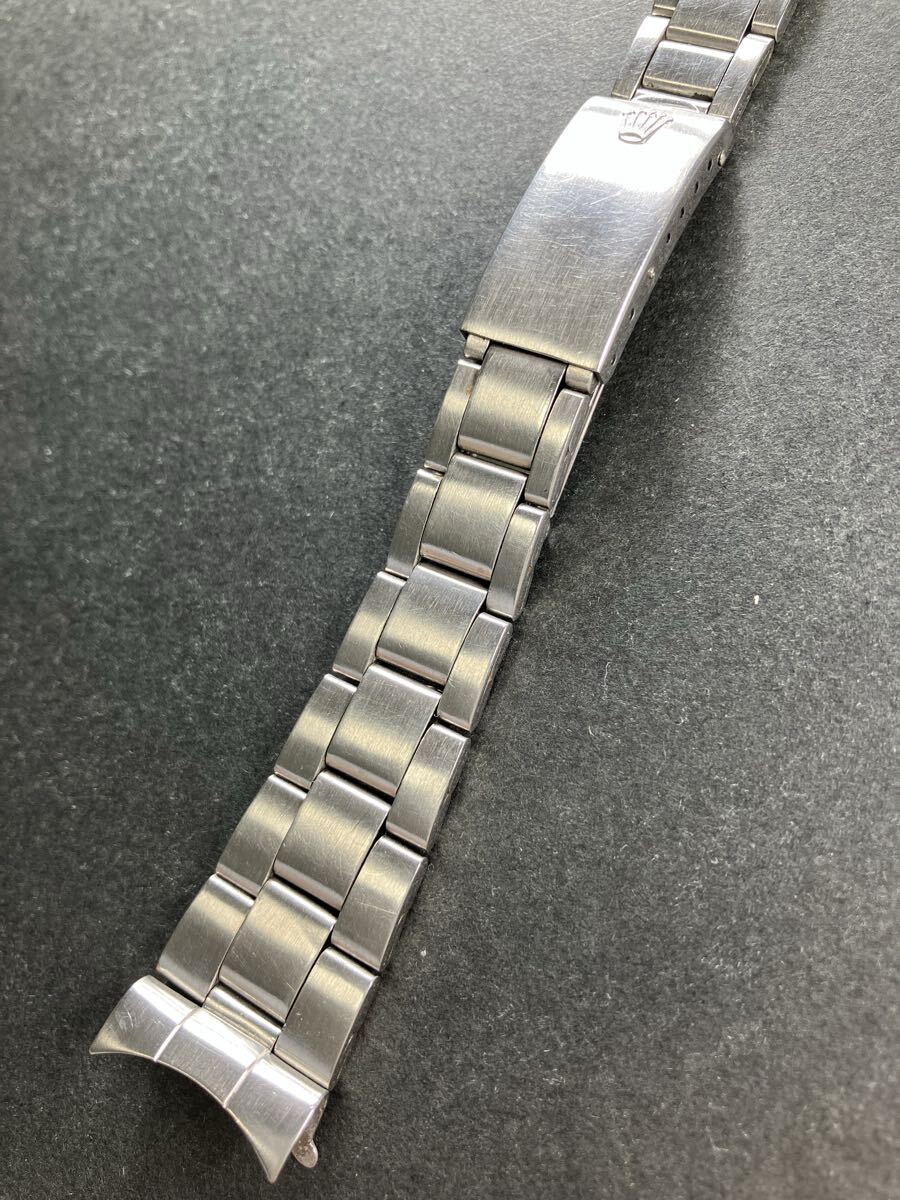純正品 フルコマ 7835 FF357 19mm 巻きブレス ロレックス ROLEX Watchbreath 6694 1500 5500 6294 6564 6565 1501 GENUINE 257_画像3