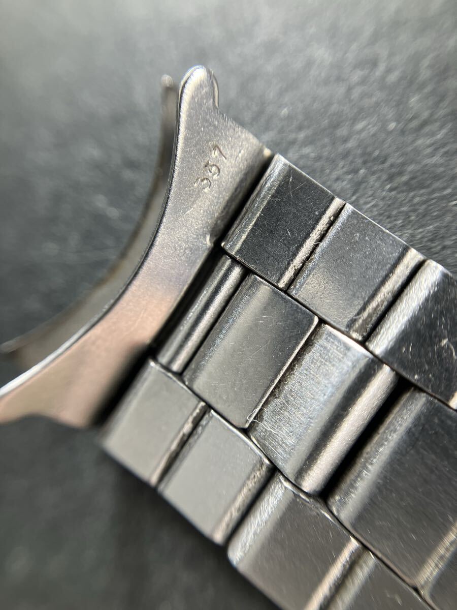 純正品 フルコマ 7835 FF357 19mm 巻きブレス ロレックス ROLEX Watchbreath 6694 1500 5500 6294 6564 6565 1501 GENUINE 257_画像7