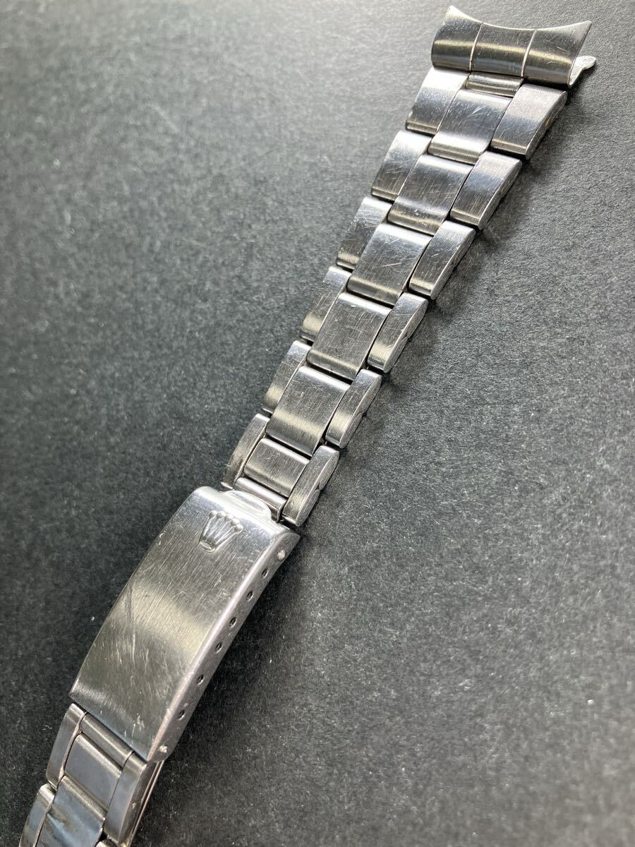 訳あり 純正品 フルコマ 7835 FF357 19mm 巻きブレス ロレックス ROLEX Watchbreath 6694 1500 5500 6294 6564 6565 1501 GENUINE 257_画像2