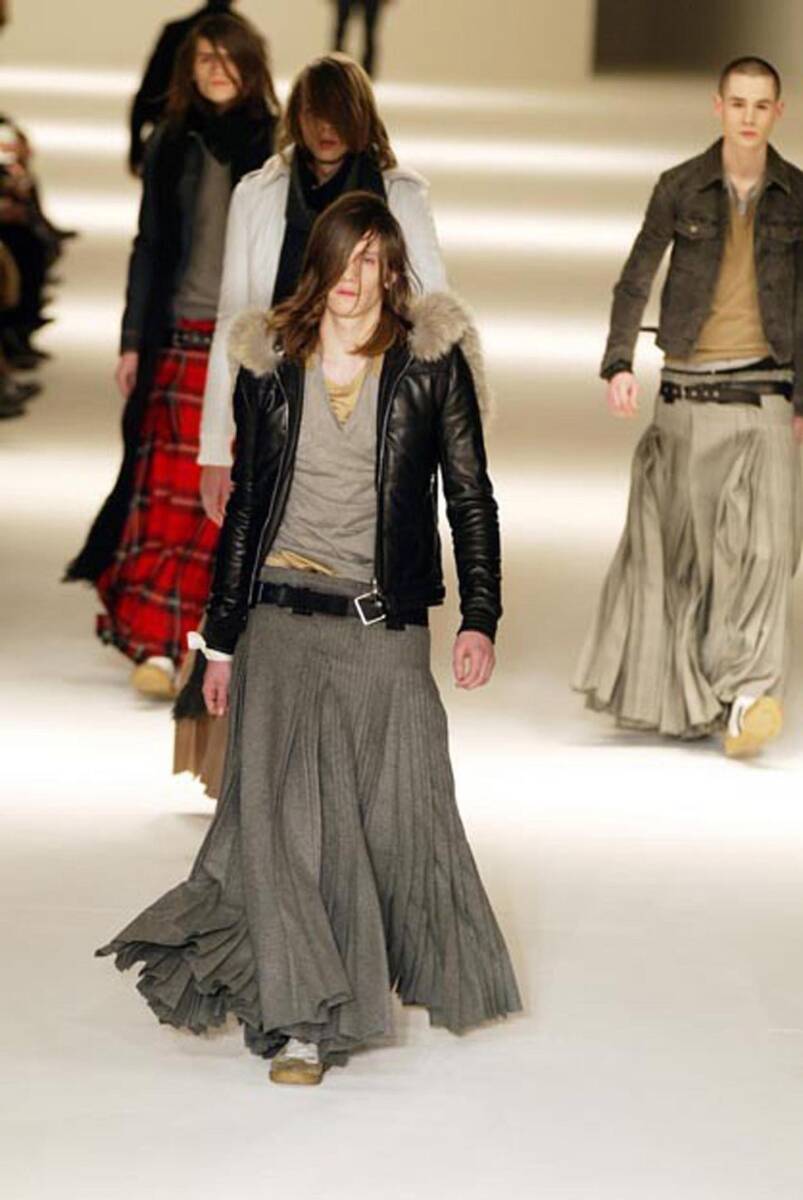 DIOR HOMME キルトスカート 04AW VICTIM期 ディオールオム エディスリマン　アーカイブアイテム_画像1