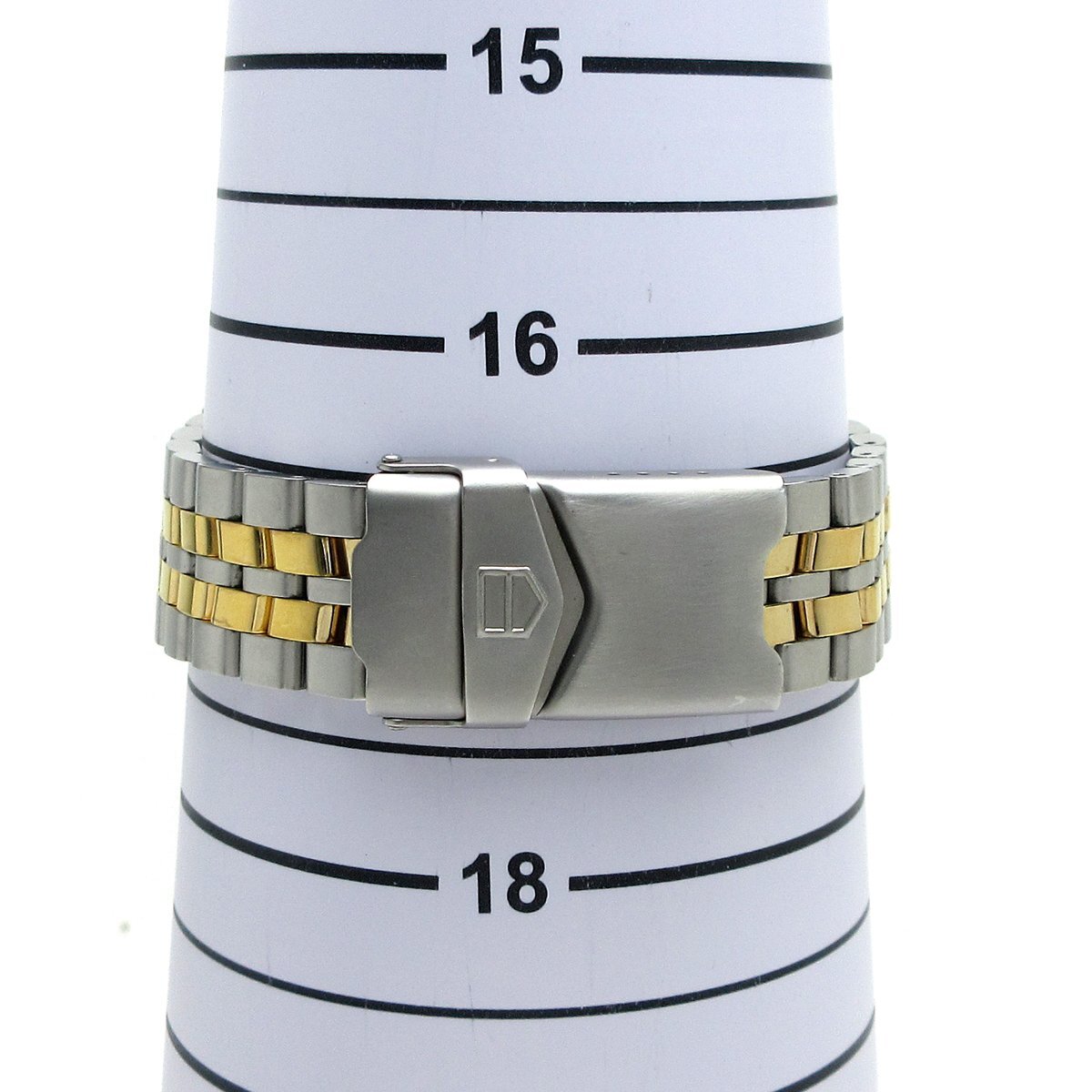 タグホイヤー TAG Heuer プロフェッショナル200 ダイバー 925.213G メンズ ゴールドコンビ 黒 時計 925.213G-2 0 クォーツ 稼動品_画像9