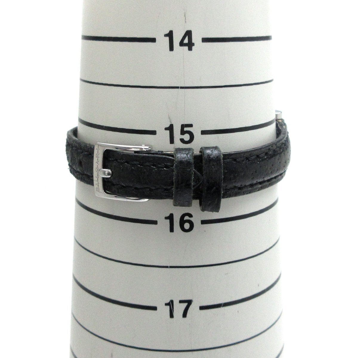 ブルガリ ブルガリブルガリ レディース K18コンビ 黒 BB23SGLD 時計 BVLGARI 婦人 クォーツ 取説 稼動品_画像9