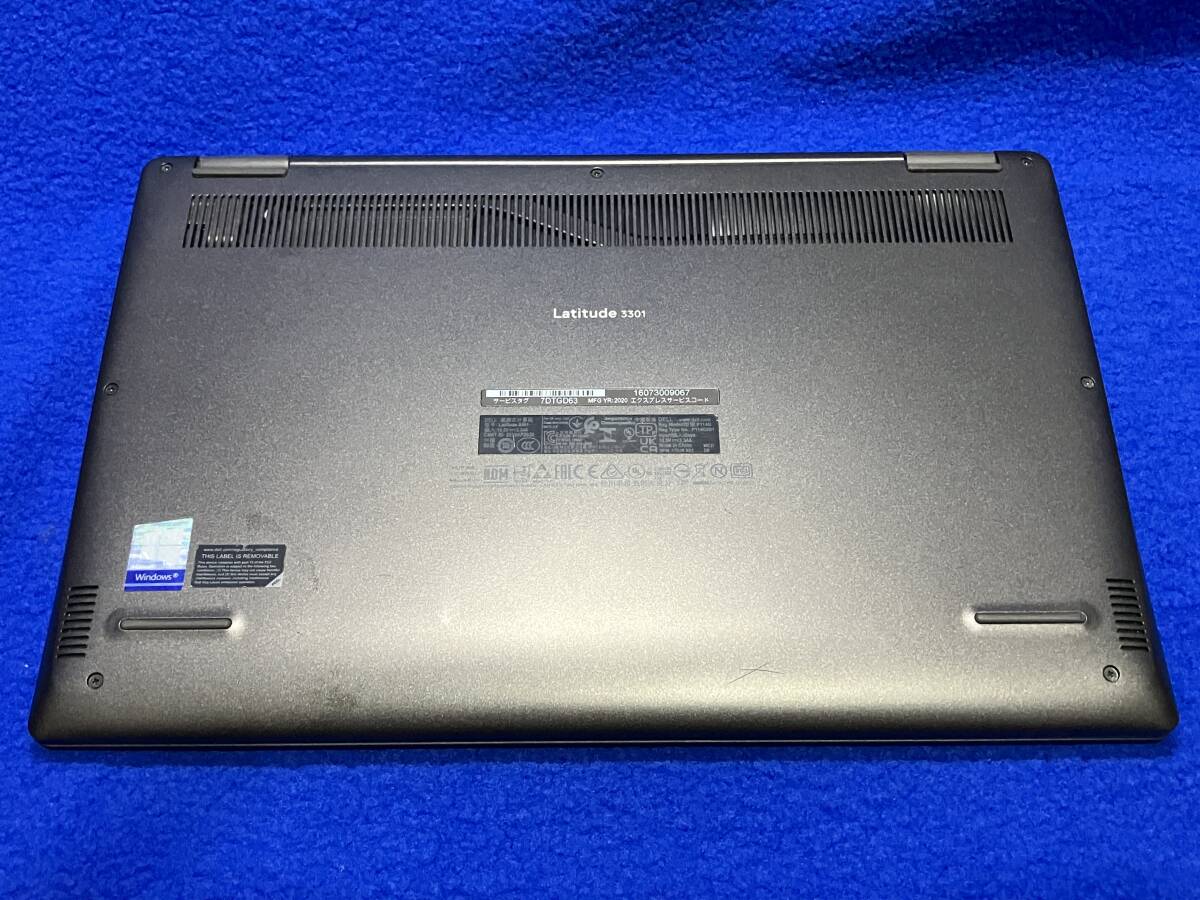 #20251125 Dell Latitude 3301 FHD(1920*1080) Win11 Core i5-8265 8GB/128G _画像2