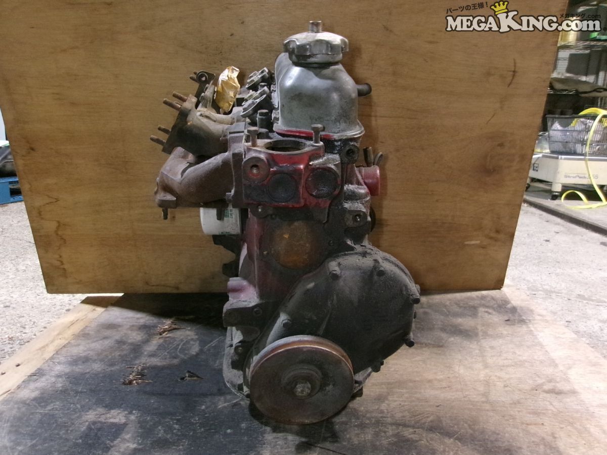 VOLVO ボルボ 144 純正 ノーマル エンジン B20エンジン 走行距離不明 498061302 P1800 等 / 2S10-2030_画像3