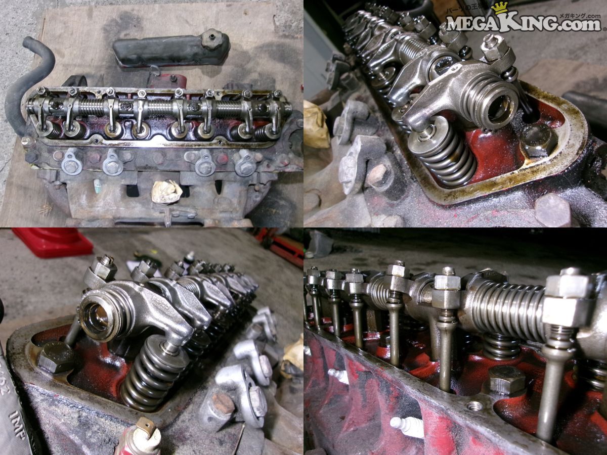 VOLVO ボルボ 144 純正 ノーマル エンジン B20エンジン 走行距離不明 498061302 P1800 等 / 2S10-2030_画像7