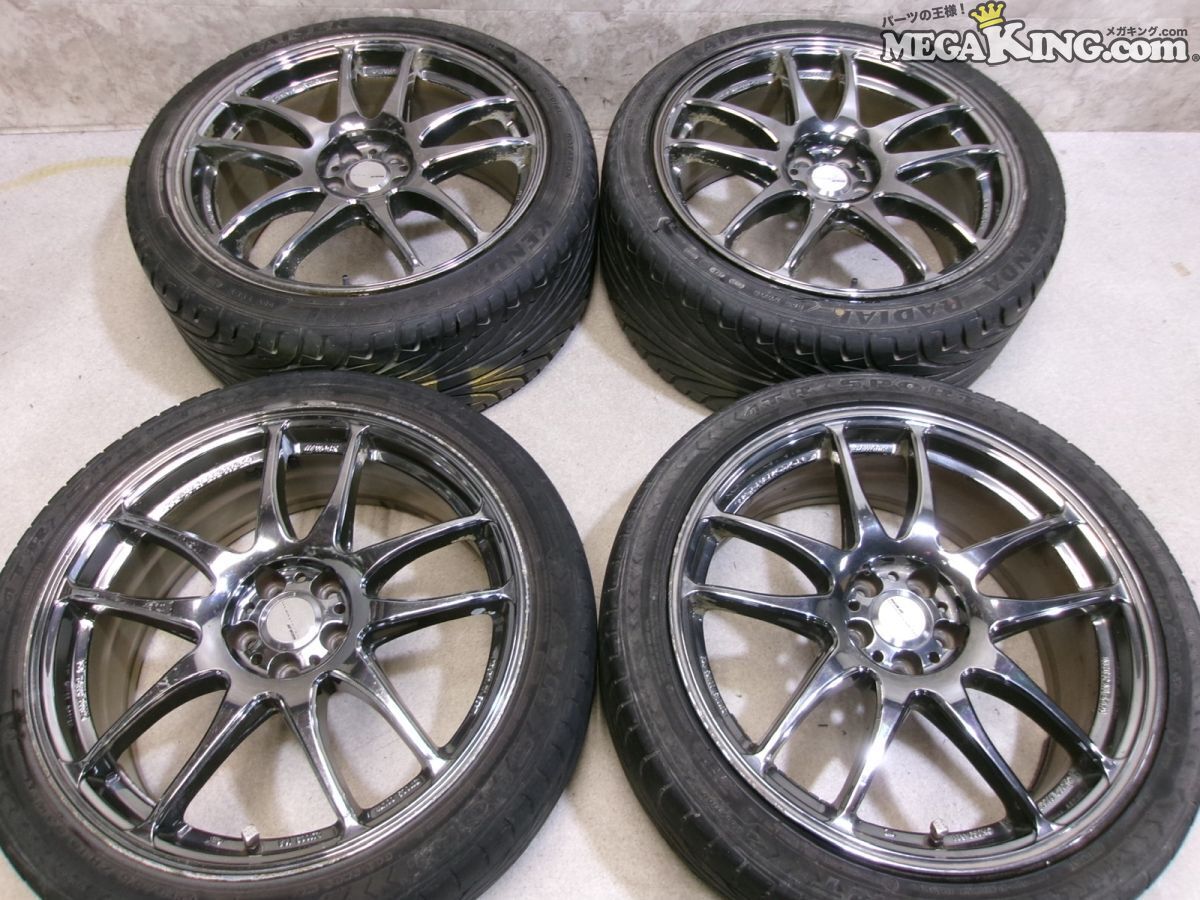 WORK ワーク EMOTION Kiwami エモーション極 18インチホイール 7.5J+38 8.5J+47 5穴 PCD100 4本 / 4KS11-1590_画像1