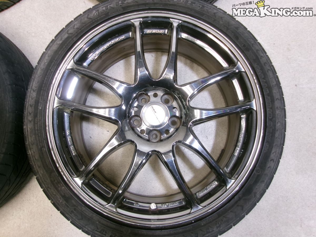 WORK ワーク EMOTION Kiwami エモーション極 18インチホイール 7.5J+38 8.5J+47 5穴 PCD100 4本 / 4KS11-1590_画像5