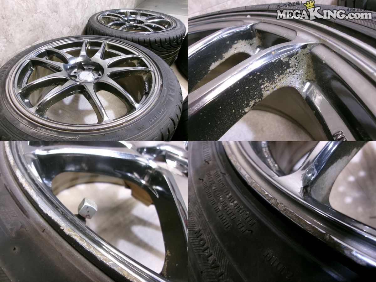 WORK ワーク EMOTION Kiwami エモーション極 18インチホイール 7.5J+38 8.5J+47 5穴 PCD100 4本 / 4KS11-1590_画像6