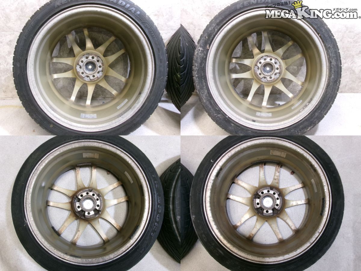 WORK ワーク EMOTION Kiwami エモーション極 18インチホイール 7.5J+38 8.5J+47 5穴 PCD100 4本 / 4KS11-1590_画像7