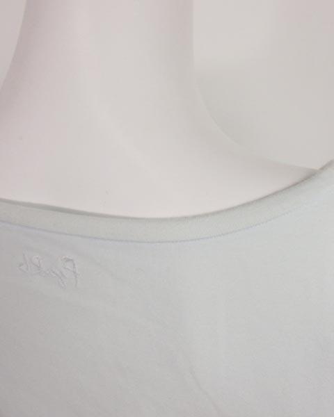 ef девушка FOXEY бледно-голубой короткий рукав tops S