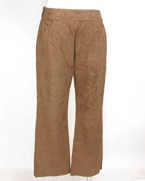  Foxey FOXEY чай поддельный замша брюки 40