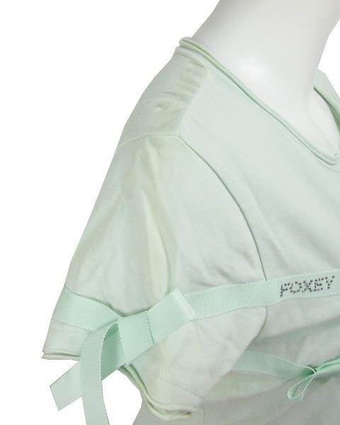  Foxey New York зеленый трикотаж с коротким рукавом 40