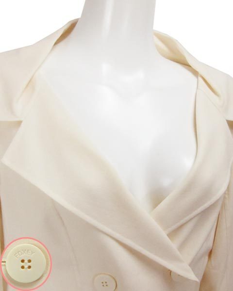 Foxey FOXEY off белый жакет 42