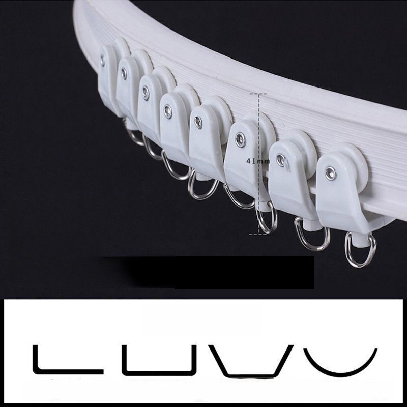  поворачивает шторная рейка 2m потолок установка кольцо Runner есть cut возможность свободно прервать машина b длина . настройка возможен (1015)