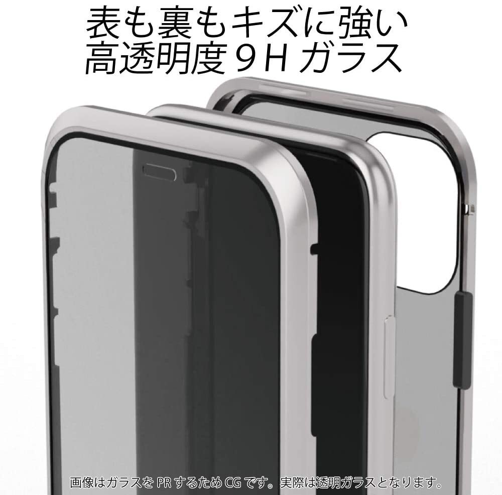 ★送料無料　3枚セット　エアリア iPhone11pro専用　3色セット(ゴールド・ブラック・シルバー)　3個セット 360STRONG2 ガラス_画像6