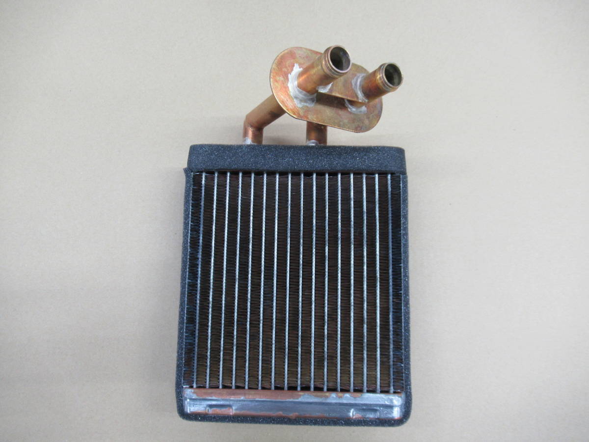 イスズ エルフ NKR81 ヒーターコア 国内メーカー製 国内組立て 新品社外品 真鍮製改造品 _画像1