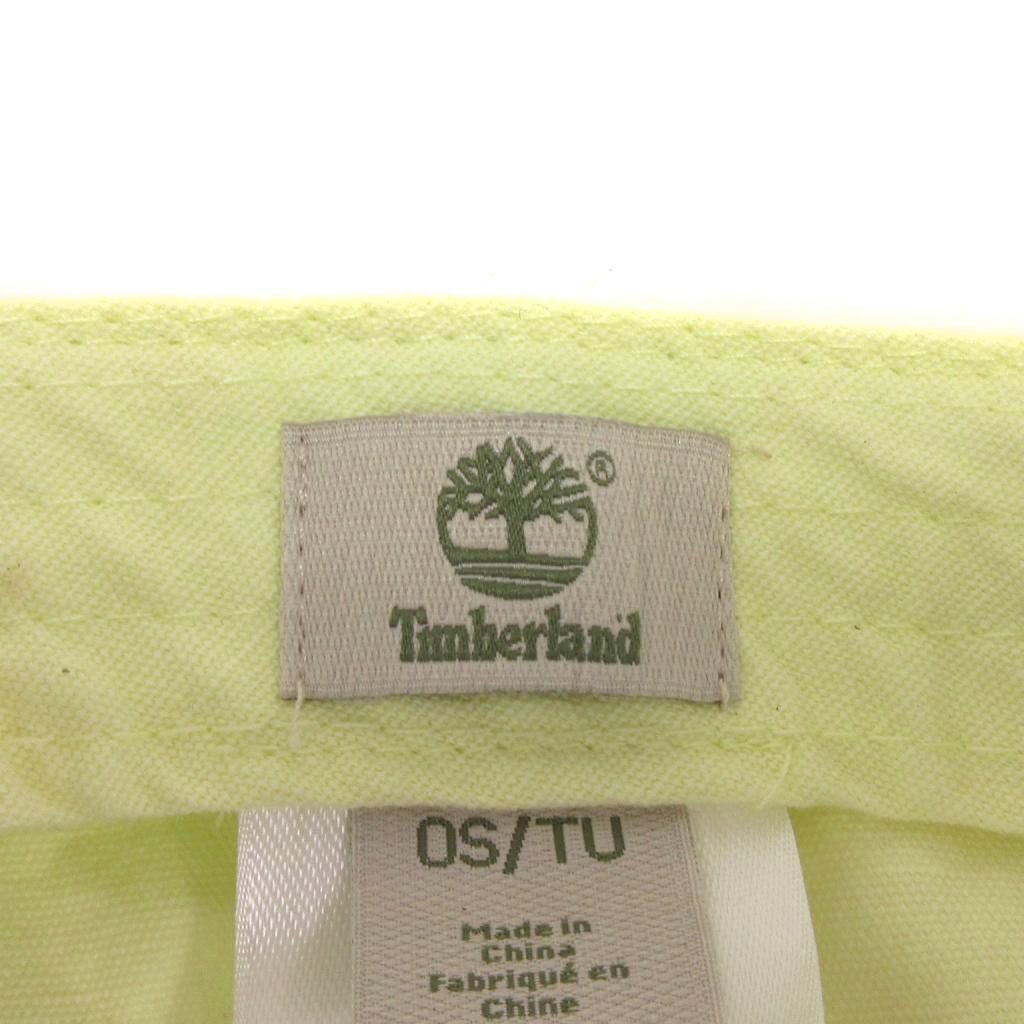 ティンバーランド Timberland サウンドビュー コットン キャンバス ベースボール キャップ ロゴ 刺繍 TB0A1E9M 黄系 OS_画像6