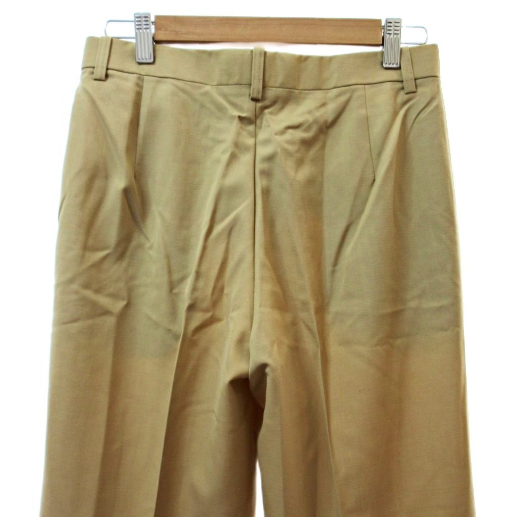 イヴサンローラン YVES SAINT LAURENT ウール パンツ スラックス 73 ベージュ 1118 IBO84 メンズ_画像4