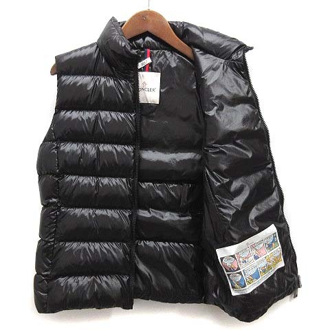 モンクレール MONCLER ガー二ー GHANY ダウン ベスト 2021AW ブラック 黒 0 国内正規 レディース_画像3