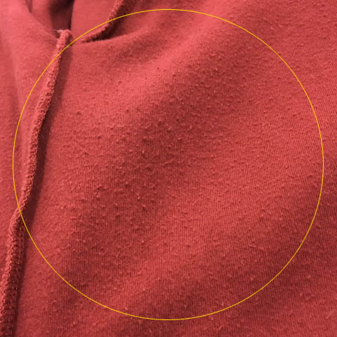 ニコアンド Niko and.. カットソー プルオーバー ハイネック 無地 長袖 M 赤 エンジ レッド レディース_画像7