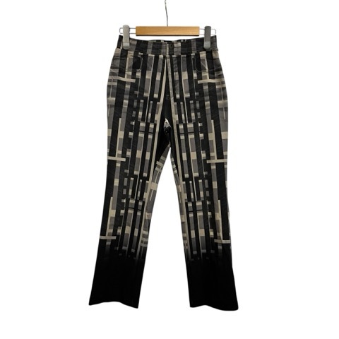 ジャンニロジュディチェ GIANNI LO GIUDICE パンツ 総柄 ウエストゴム NHLAP-20230 36 ベージュ 黒 ブラック グレー レディース_画像1