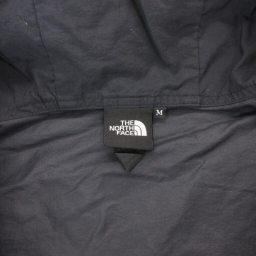 ザノースフェイス THE NORTH FACE コンパクトジャケット COMPACT JACKET マウンテンパーカー ロゴ刺繍 M ナイロン NP114010 黒_画像6