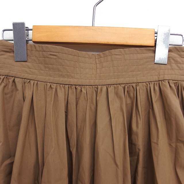  Ron Herman Ron Herman flair юбка maxi gya The - хлопок хлопок боковой Zip XS чай Brown /NT18 женский 