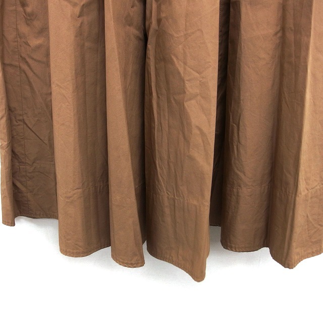  Ron Herman Ron Herman flair юбка maxi gya The - хлопок хлопок боковой Zip XS чай Brown /NT18 женский 
