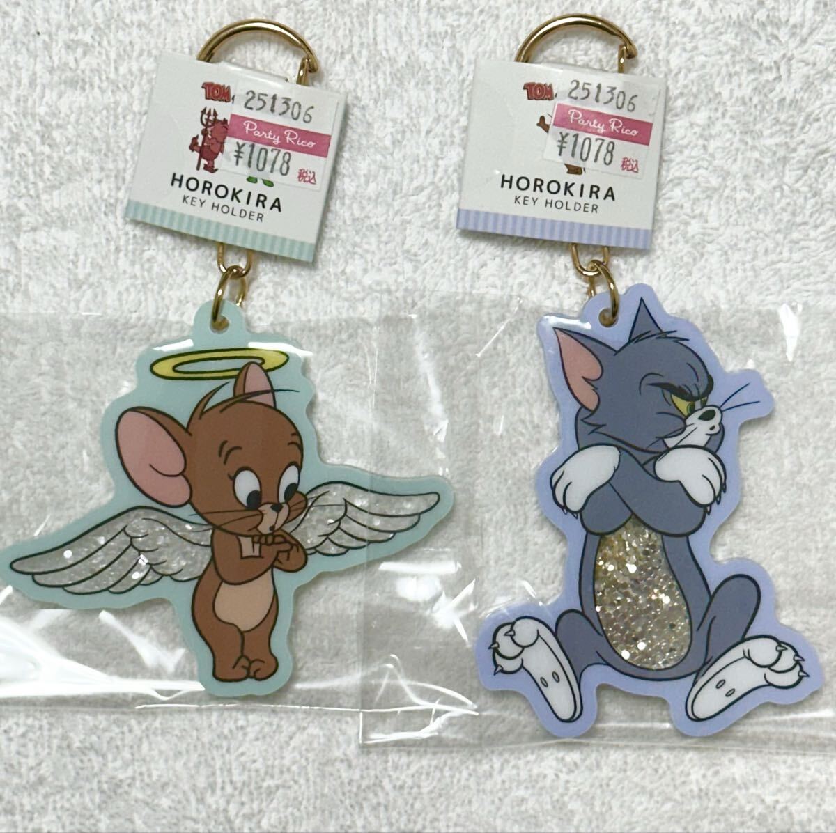  Tom & Jerry брелок для ключа 2 комплект 