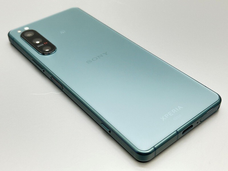 [ очень красивый товар ] SIM свободный au SOG09 SONY Xperia 5 IV зеленый ek superior суждение 0 1 иен старт D109229-