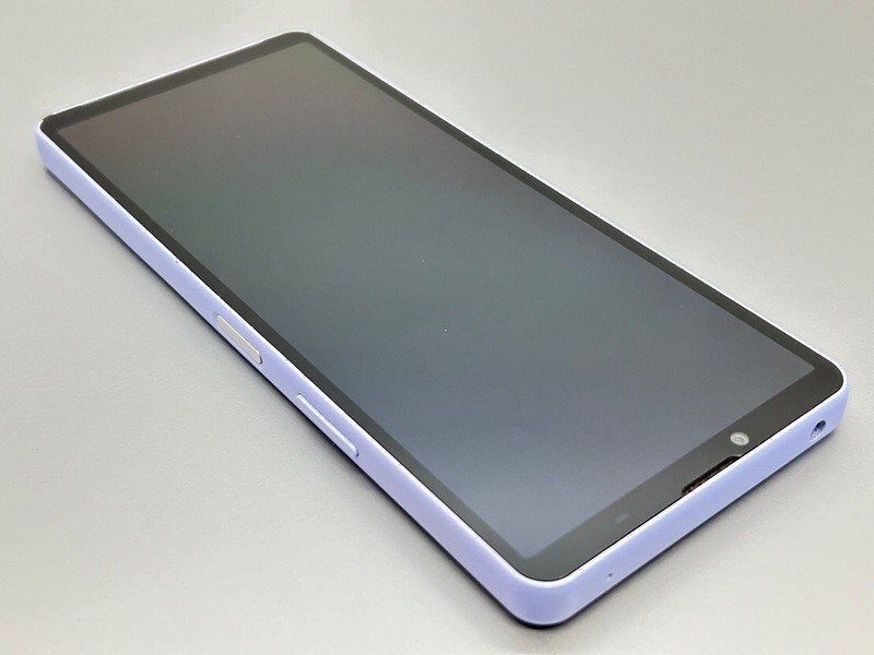 [ прекрасный товар ] SIM свободный au SOG11 SONY Xperia 10 V лаванда ek superior суждение 0 1 иен старт D110683-