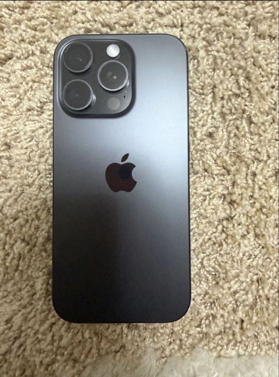 iPhone16Pro ブラックチタニウム Apple SIMフリー_画像4