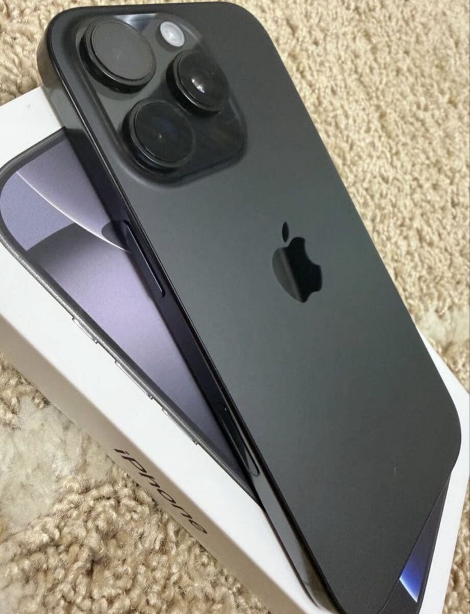 iPhone16Pro ブラックチタニウム Apple SIMフリー_画像6