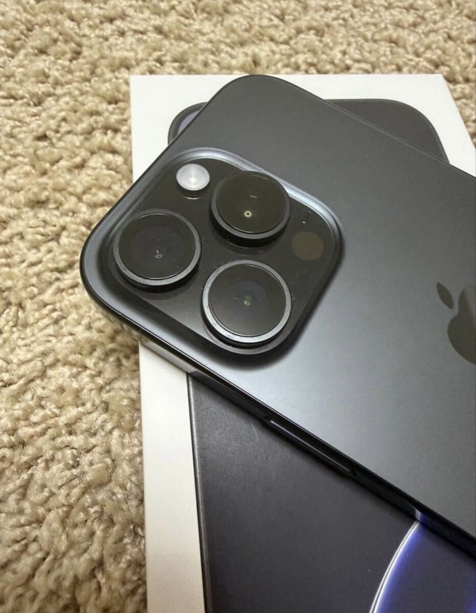iPhone16Pro ブラックチタニウム Apple SIMフリー_画像5