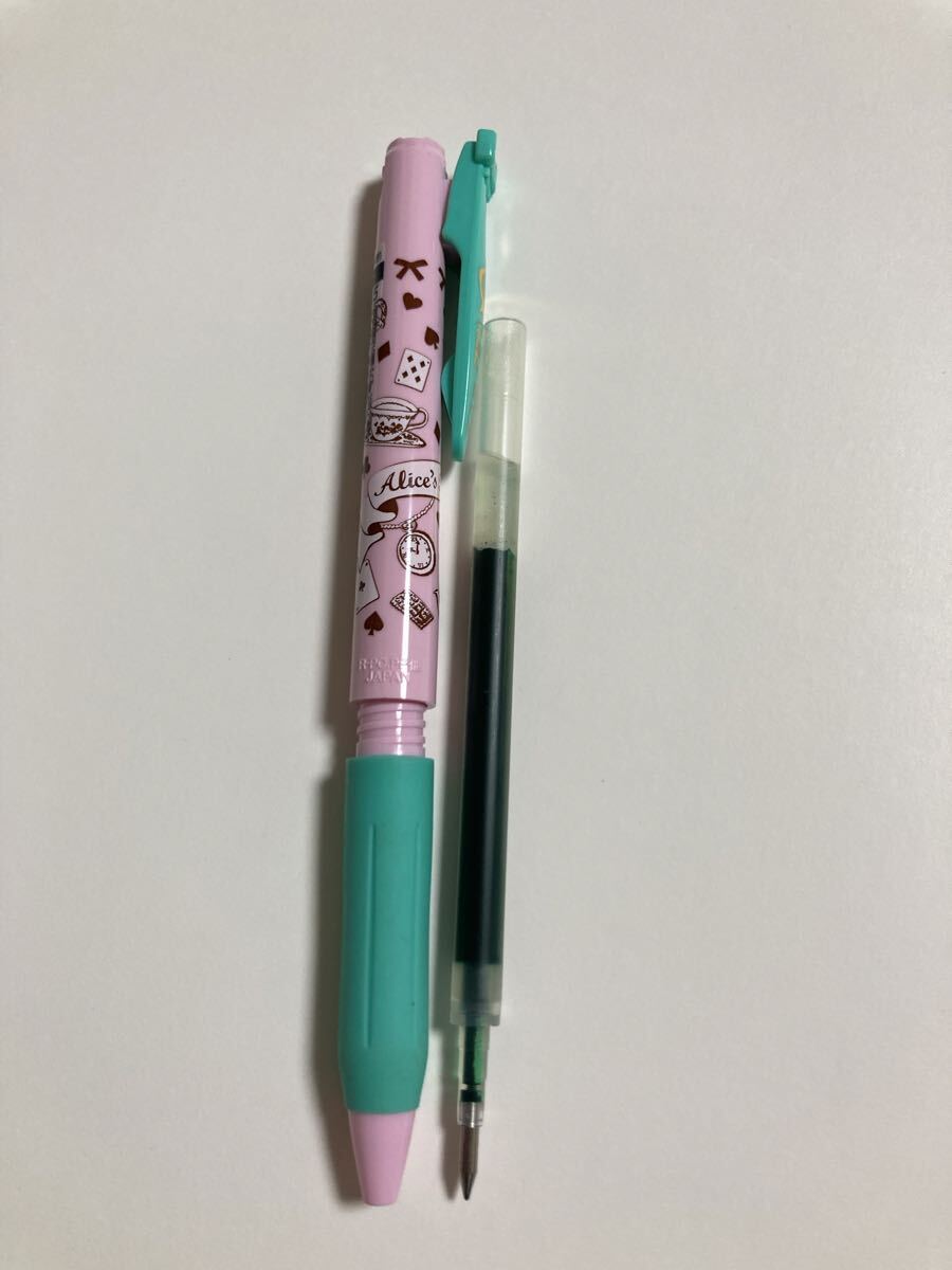 SARASAサラサクリップ×ピチレモン アリスのティーパーティーの香り 0.5㎜ インク色:緑_画像4