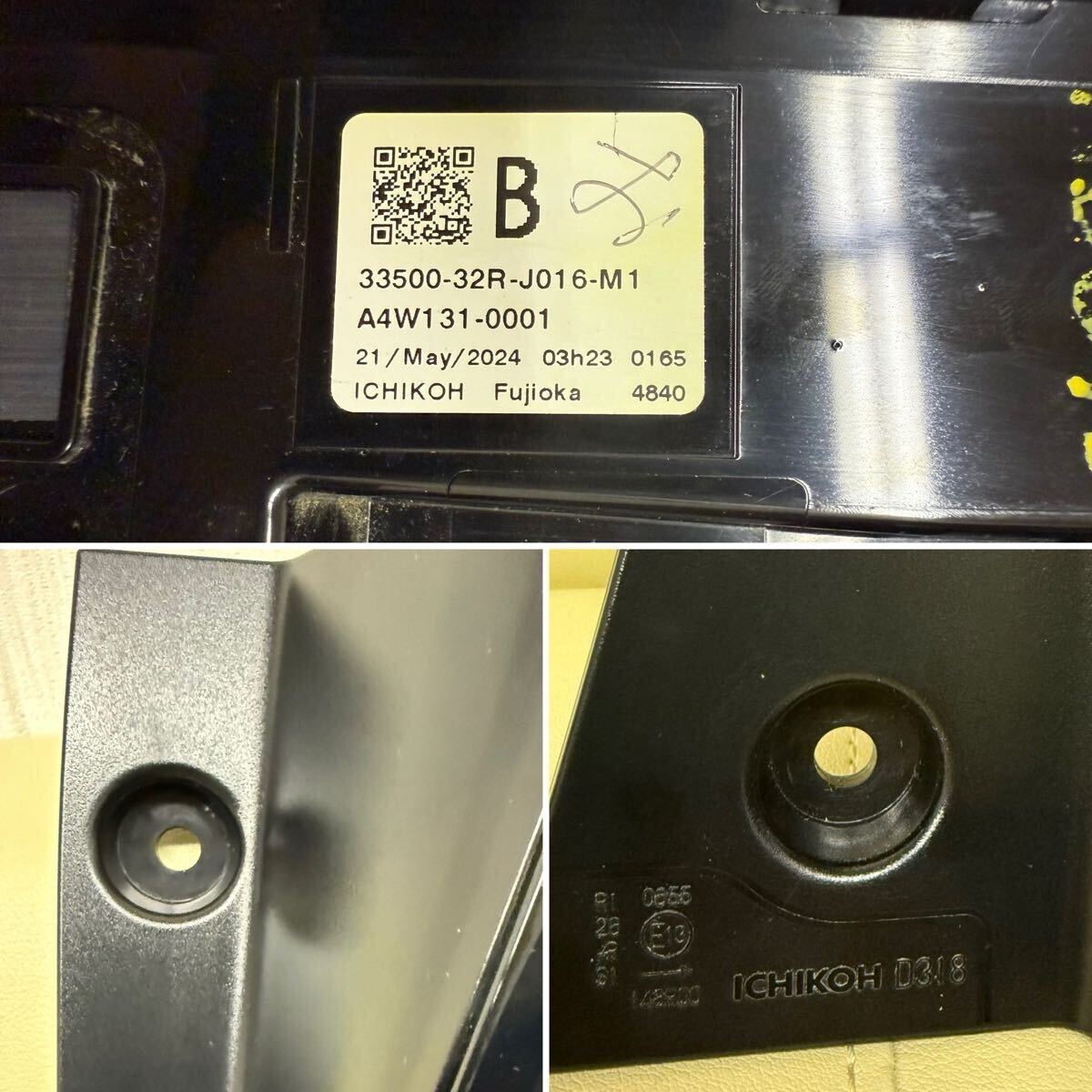 N-BOX カスタム 右 テールランプ JF5 33500-32R-J01 ICHIKOH D318 Nボックス テールライト　刻印B_画像6