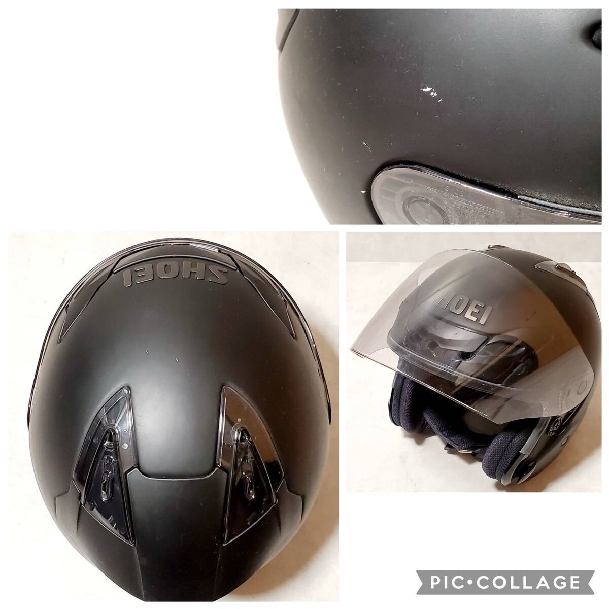 SHOEI J-FORCE III J-FORCE3 матовый черный шлем XL 61cm J сила 3