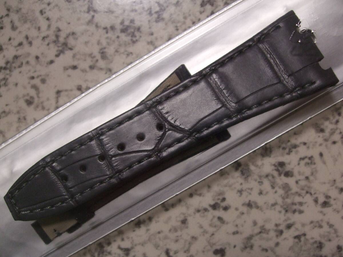 AUDEMARS PIGUET♪未使用 純正 ベルト♪アリゲーター♪オーデマピゲ♪26mm_画像3